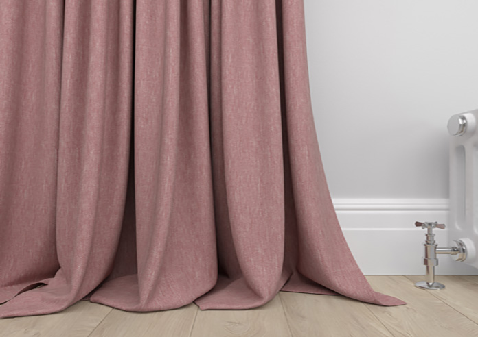 Delicate Chevron, Garnet - Made to Measure Curtains - Image 6